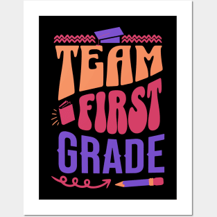 Team first grade Posters and Art